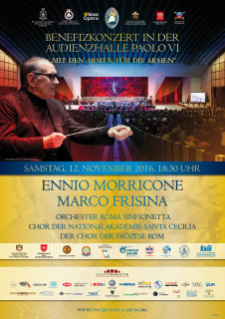 Ennio Morricone für das Zeichen der Nächstenliebe von Papst Franziskus für das Jubiläum